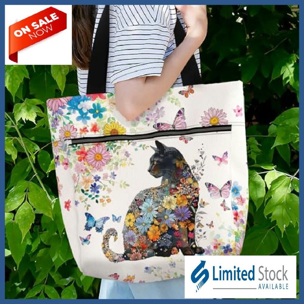 Waterproof Tote Bag with Multiple Pockets for Work and Travel - Picture 6 of 8